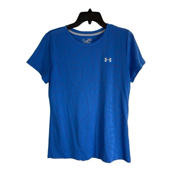 Under Armour Womens Athletic Shirt Adult Size Medium Loose Fit Heat Gear - Picture 1 of 8